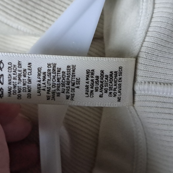 New Skims Ribbed Cream Dress, Size M - Picture 6 of 6